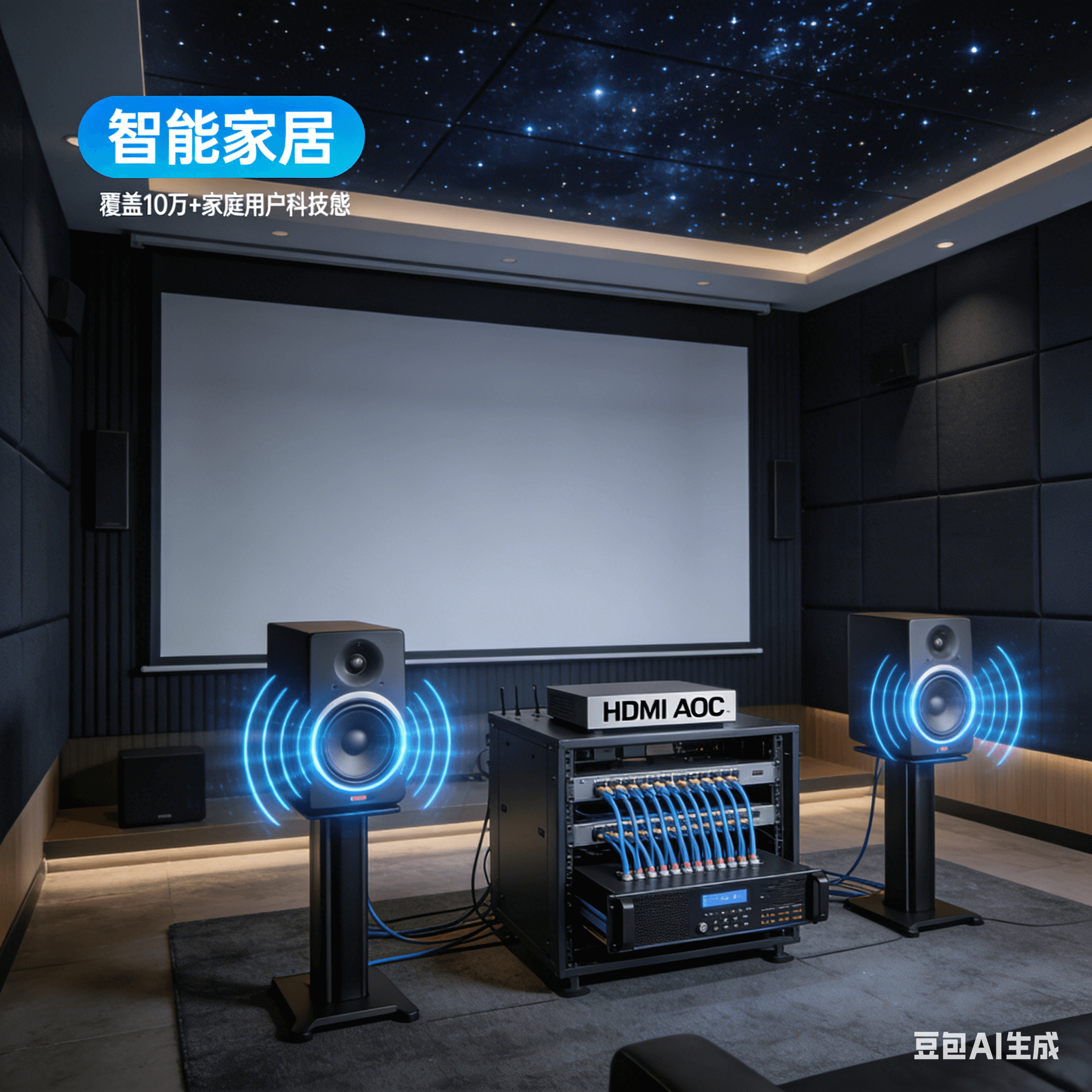 智能家居影音系统集成